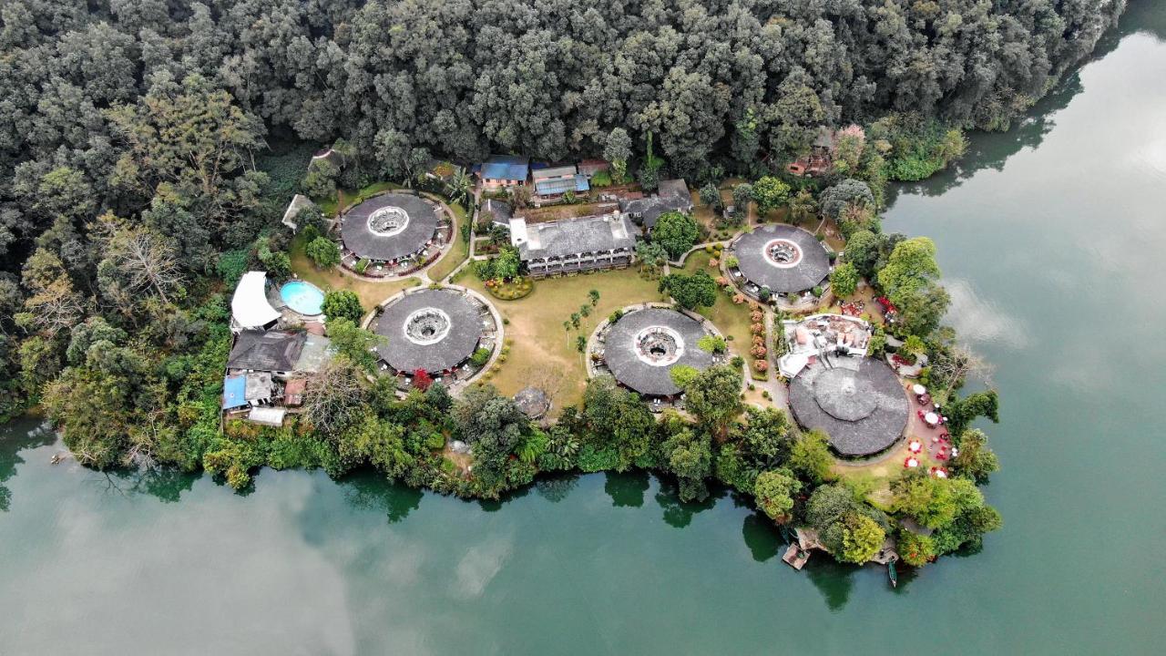 Fish Tail Lodge Pokhara Esterno foto